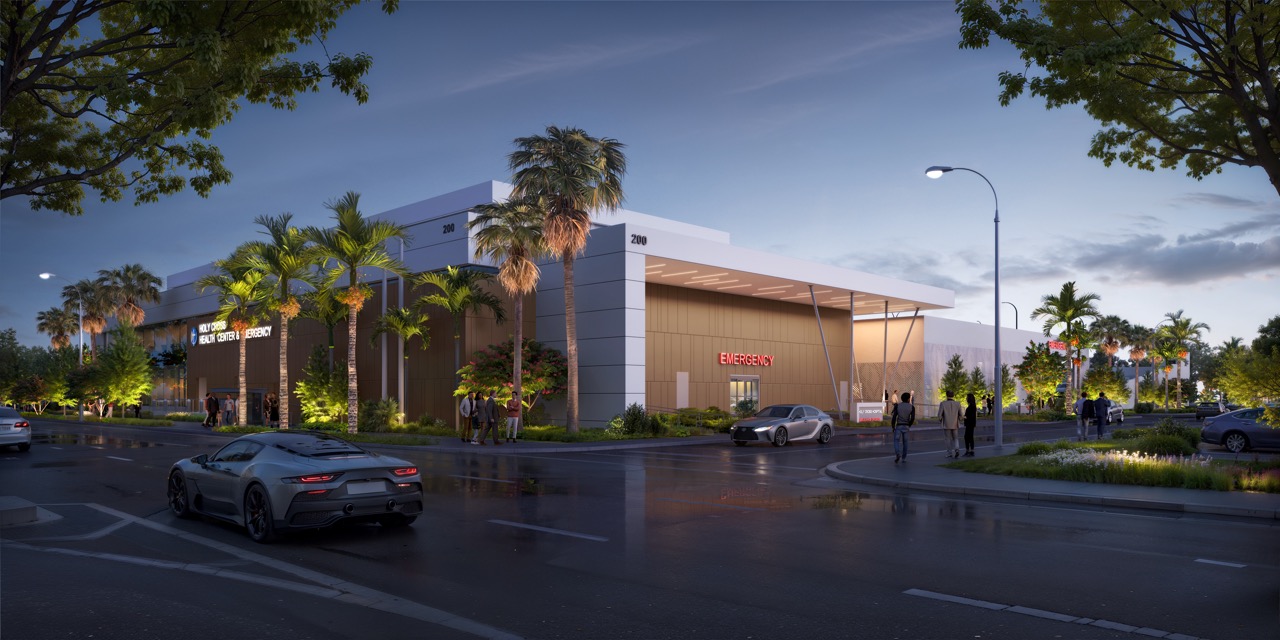 Sunrise FSED entrance warm